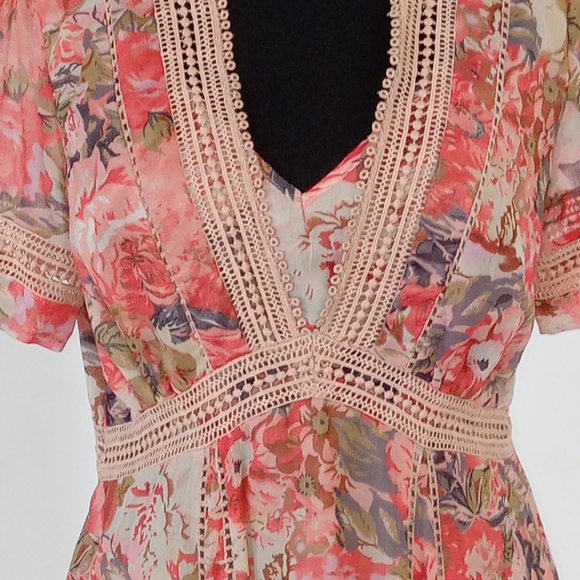 Anthropologie Ranna Gill flower bouquet dress - Picture 10 of 13